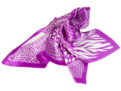 apaszka jedwabna scarf_trapez_fiolet