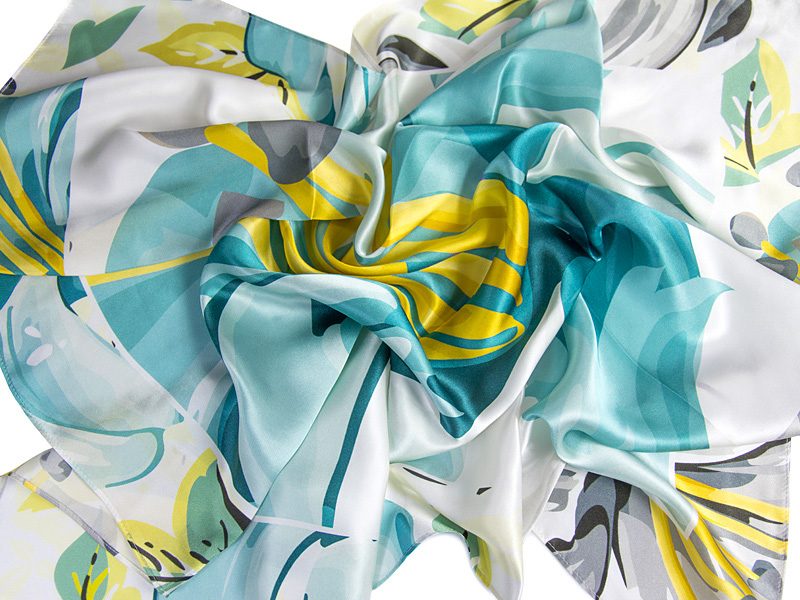 apaszka jedwabna FLOWER-SCARF-18-n