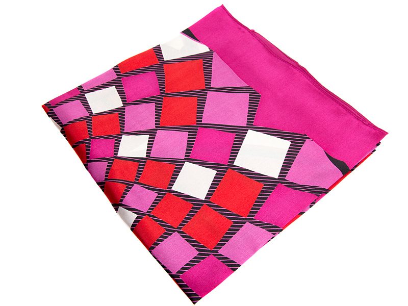 Apaszka jedwabna SQUARES