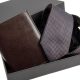 zestaw Krawat 464 + portfel skorzany