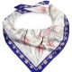 apaszka jedwabna GIOVANNA-WHITE-SCARF-